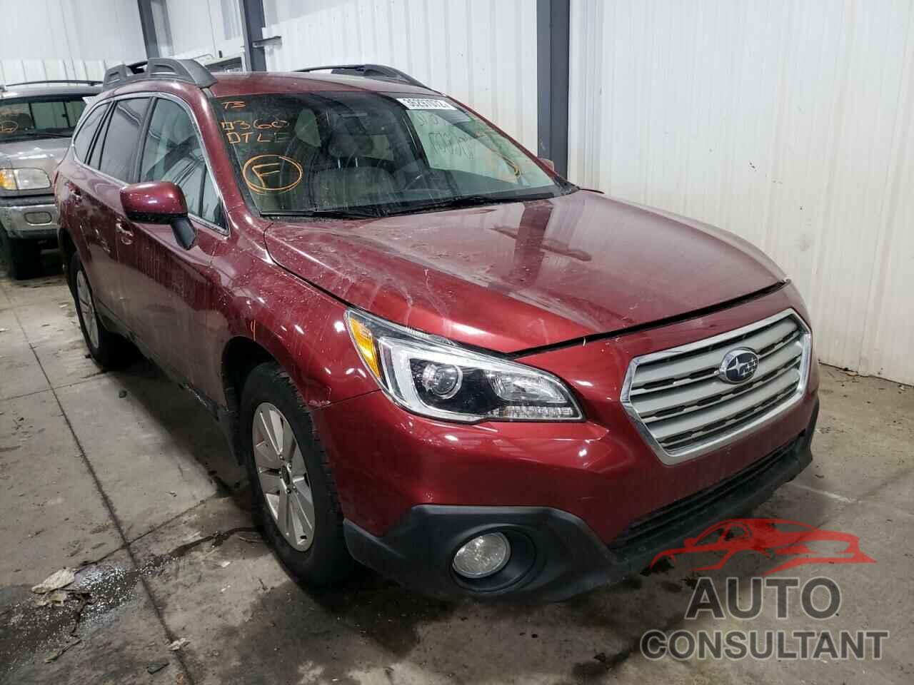 SUBARU OUTBACK 2016 - 4S4BSBCC7G3232801