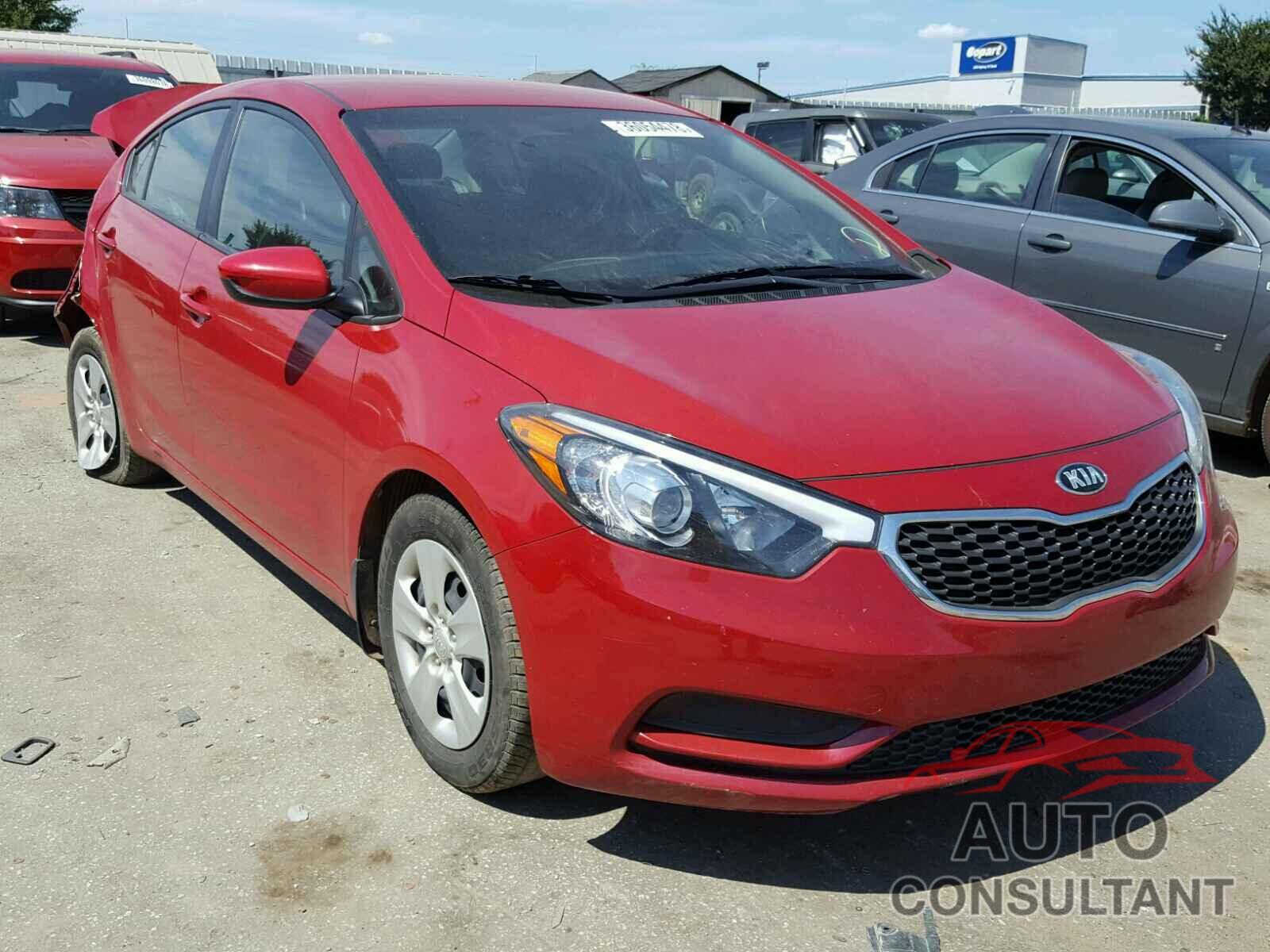 KIA FORTE 2016 - KNAFK4A67G5466436