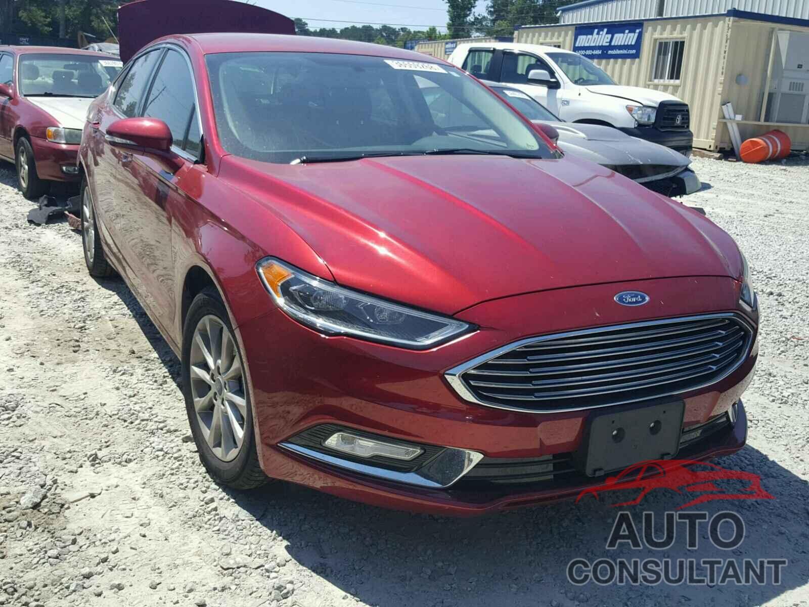 FORD FUSION 2017 - 3FA6P0HD8HR289708