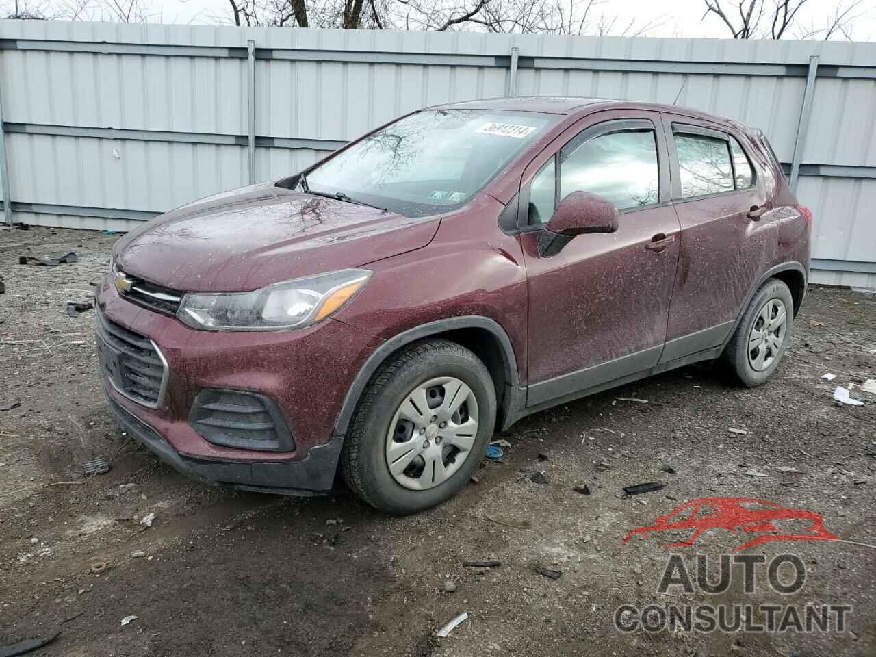 CHEVROLET TRAX 2017 - 3GNCJKSBXHL272680