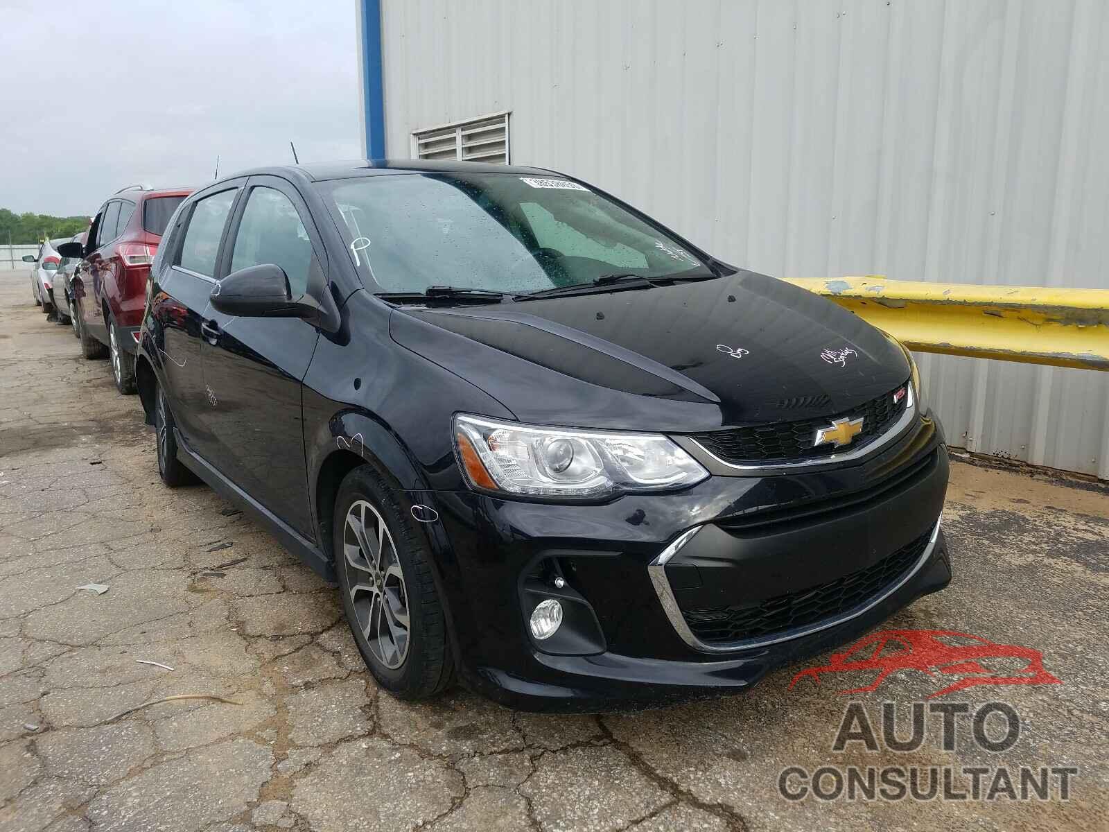 CHEVROLET SONIC 2017 - 1G1JD6SB9H4101044