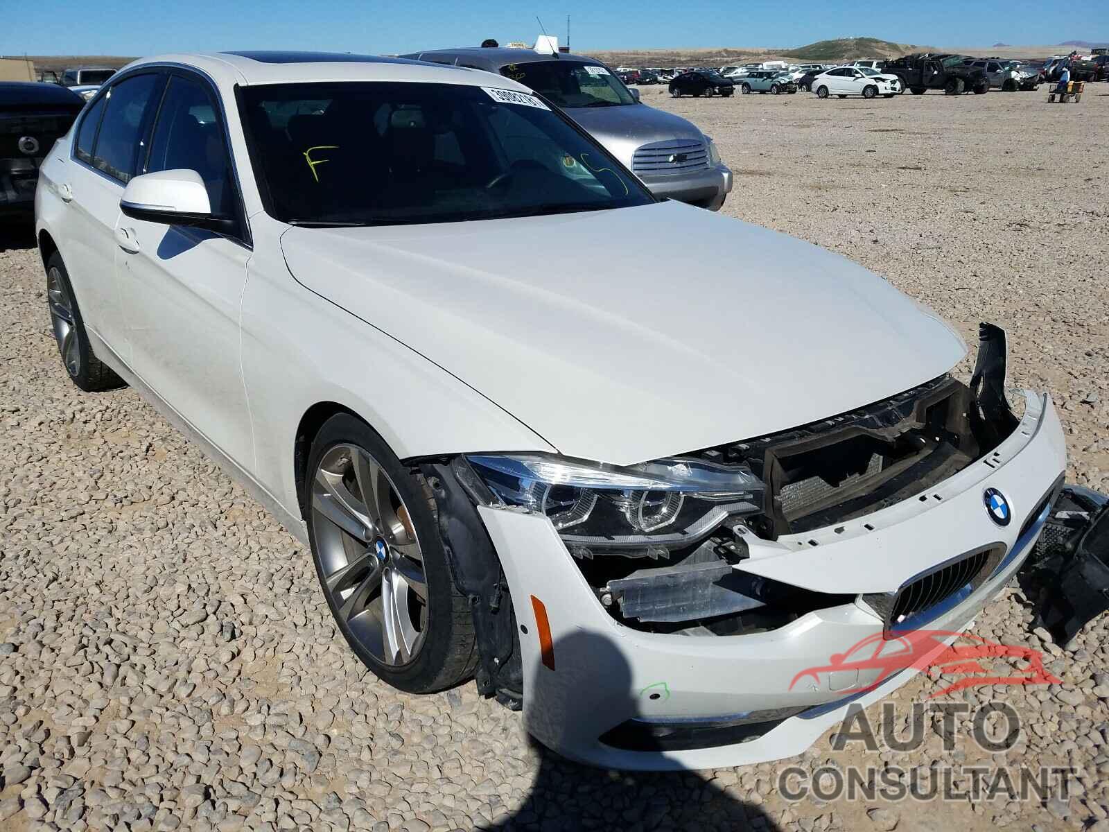 BMW 3 SERIES 2016 - WBA8F1C58GK438789