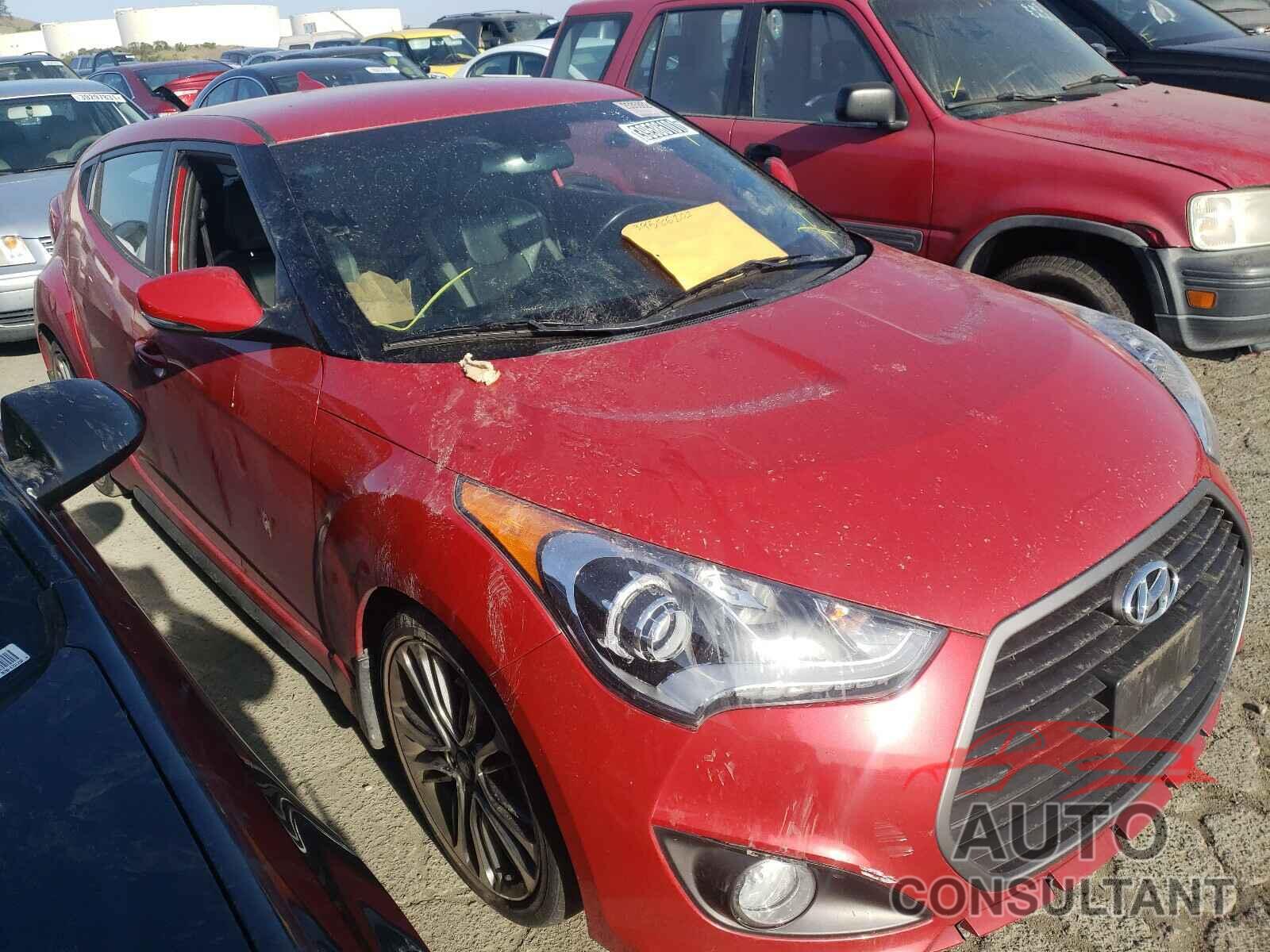 HYUNDAI VELOSTER 2016 - KMHTC6AE3GU302656