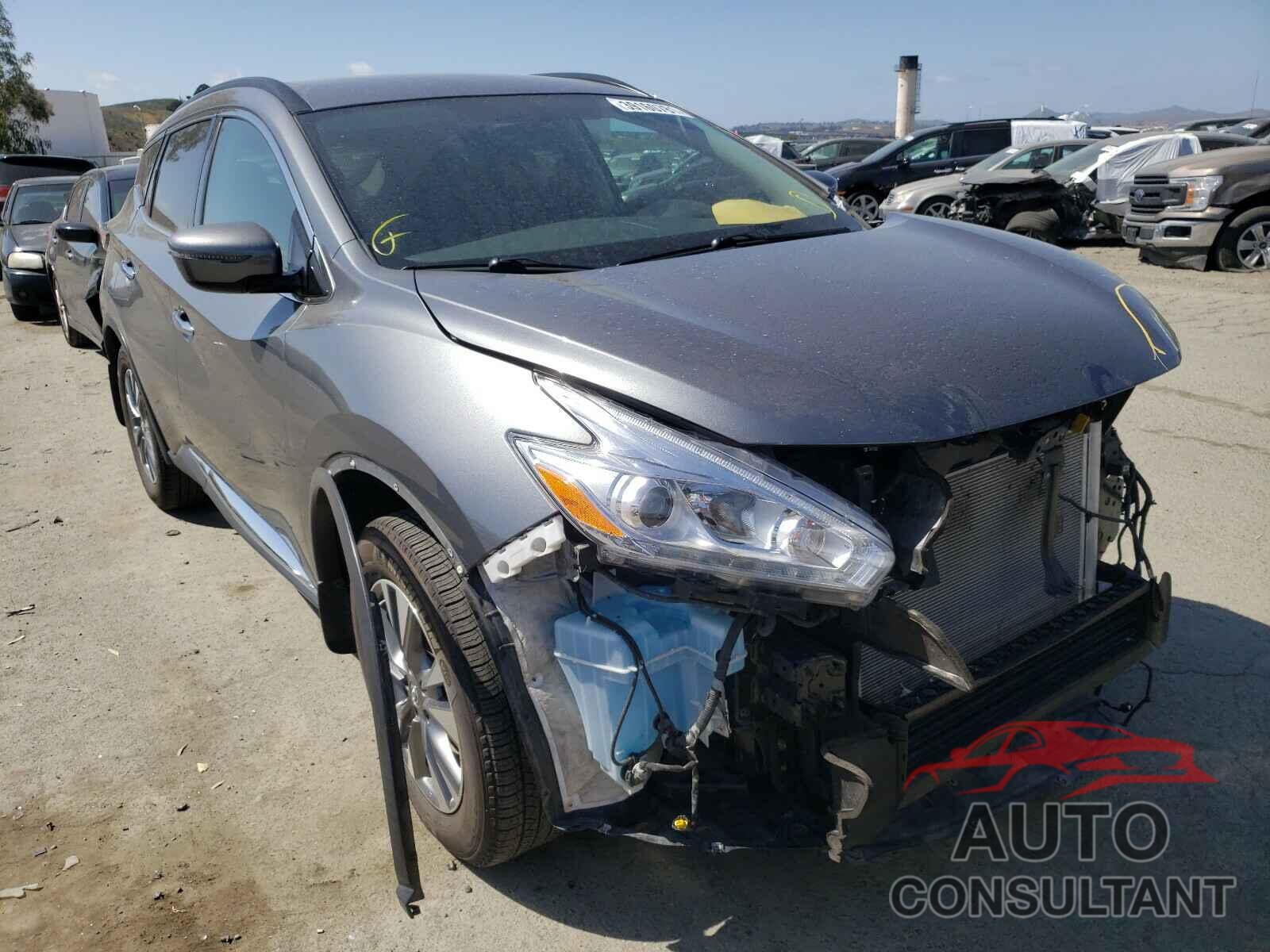 NISSAN MURANO 2017 - 5N1AZ2MH6HN170606