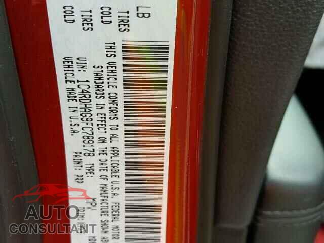 DODGE DURANGO 2015 - 1FTMF1CB9JKD28252