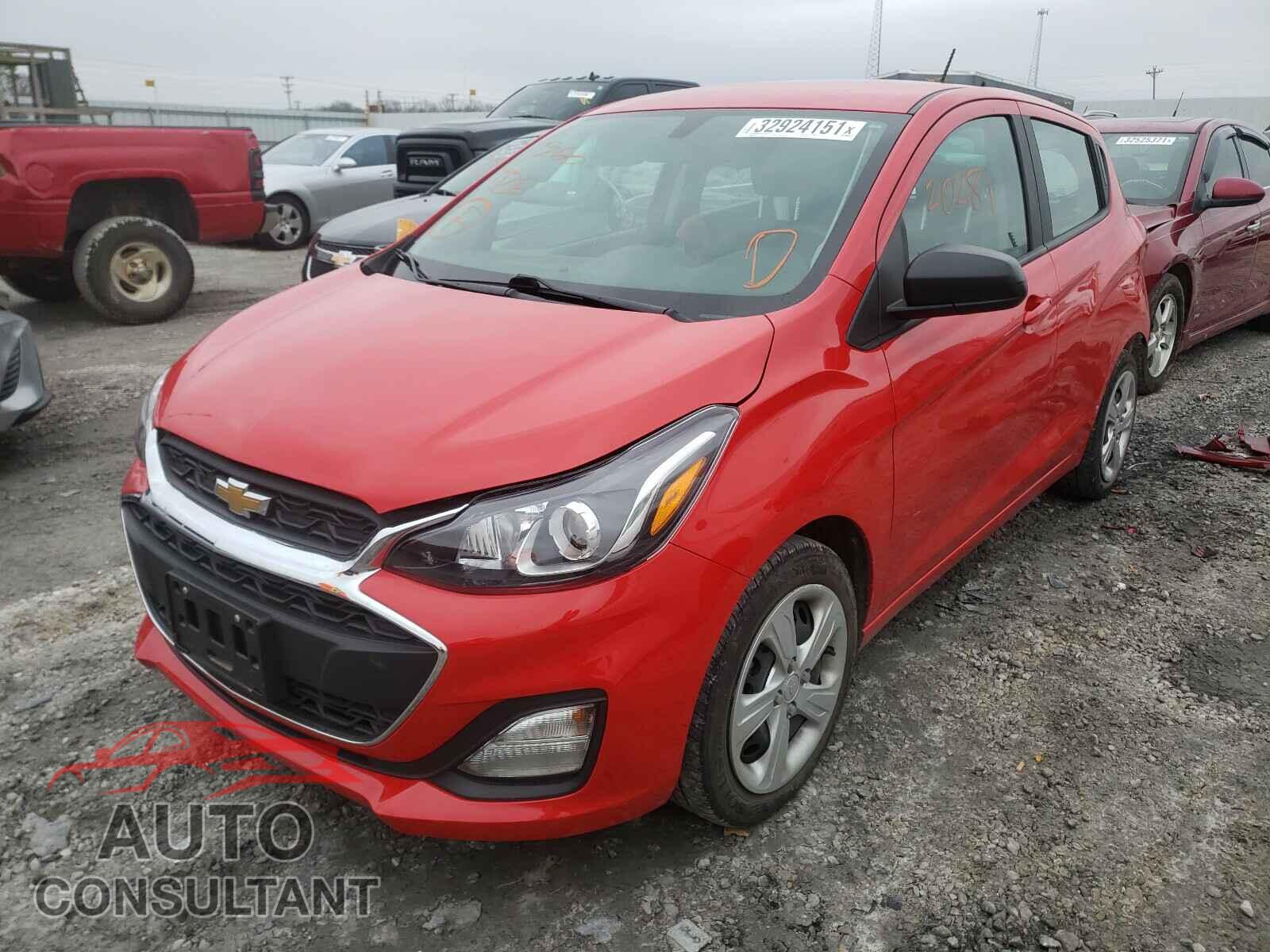 CHEVROLET SPARK 2019 - KL8CA6SA8KC719543