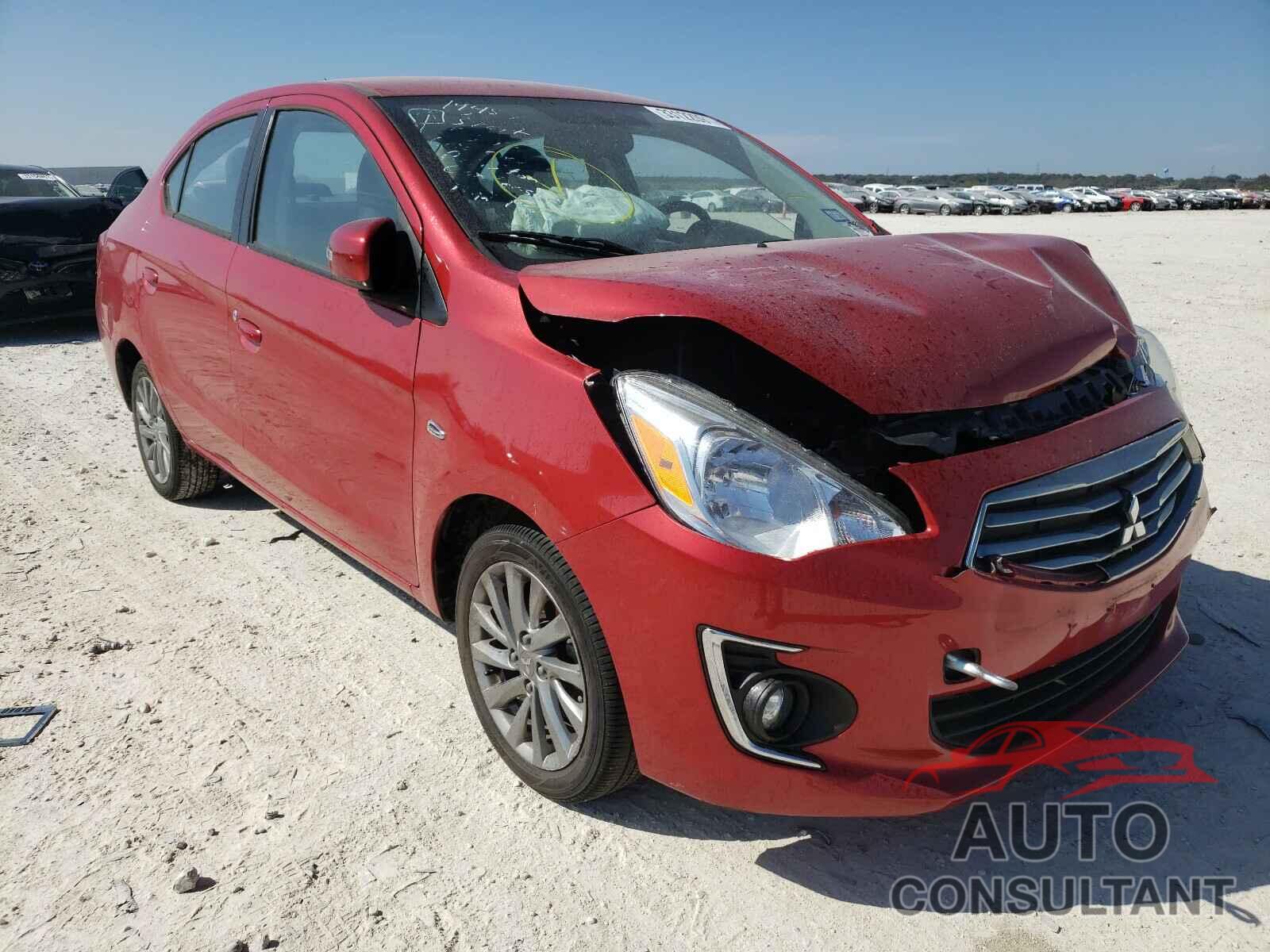 MITSUBISHI MIRAGE 2018 - ML32F4FJ8JHF13987