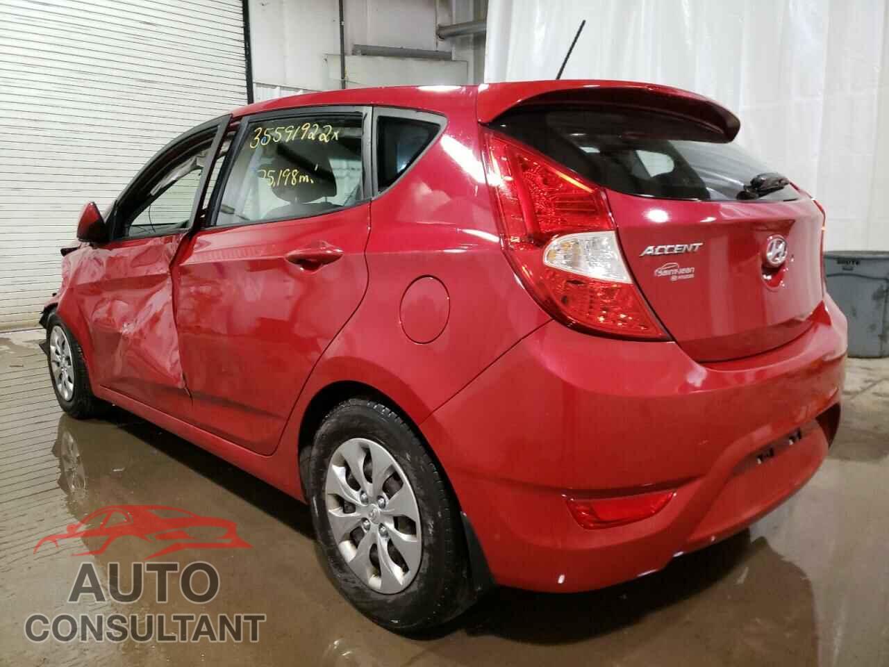 HYUNDAI ACCENT 2017 - KMHCT5AE8HU352576