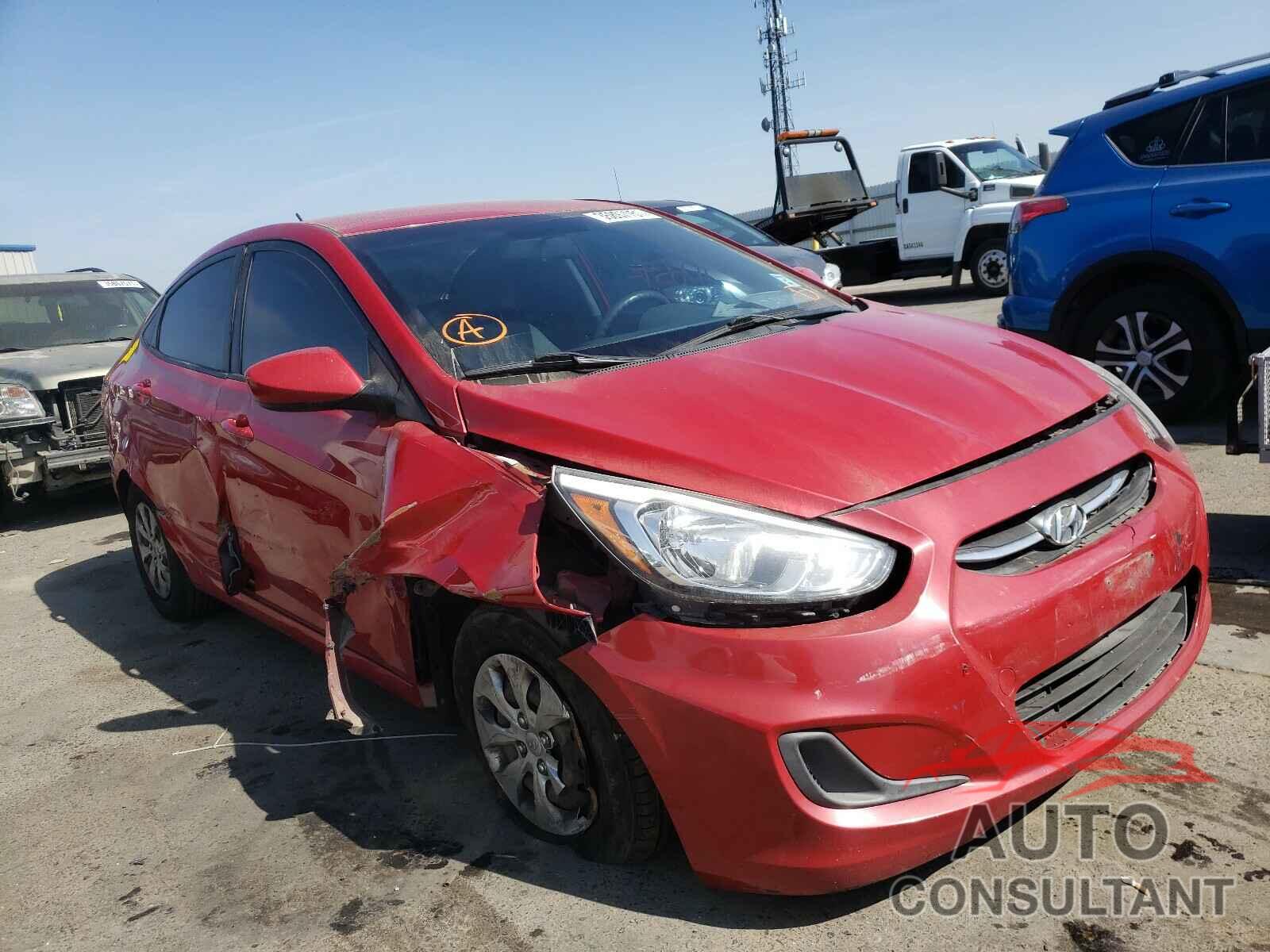 HYUNDAI ACCENT 2016 - KMHCT4AE3GU967786
