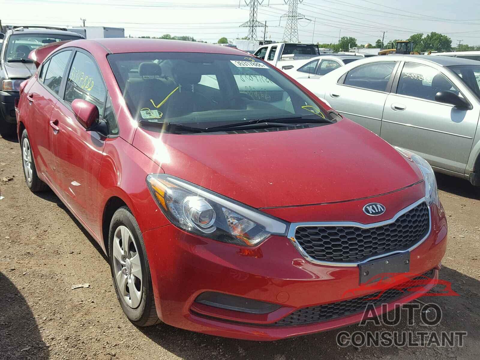 KIA FORTE 2015 - KNAFX4A61F5301997
