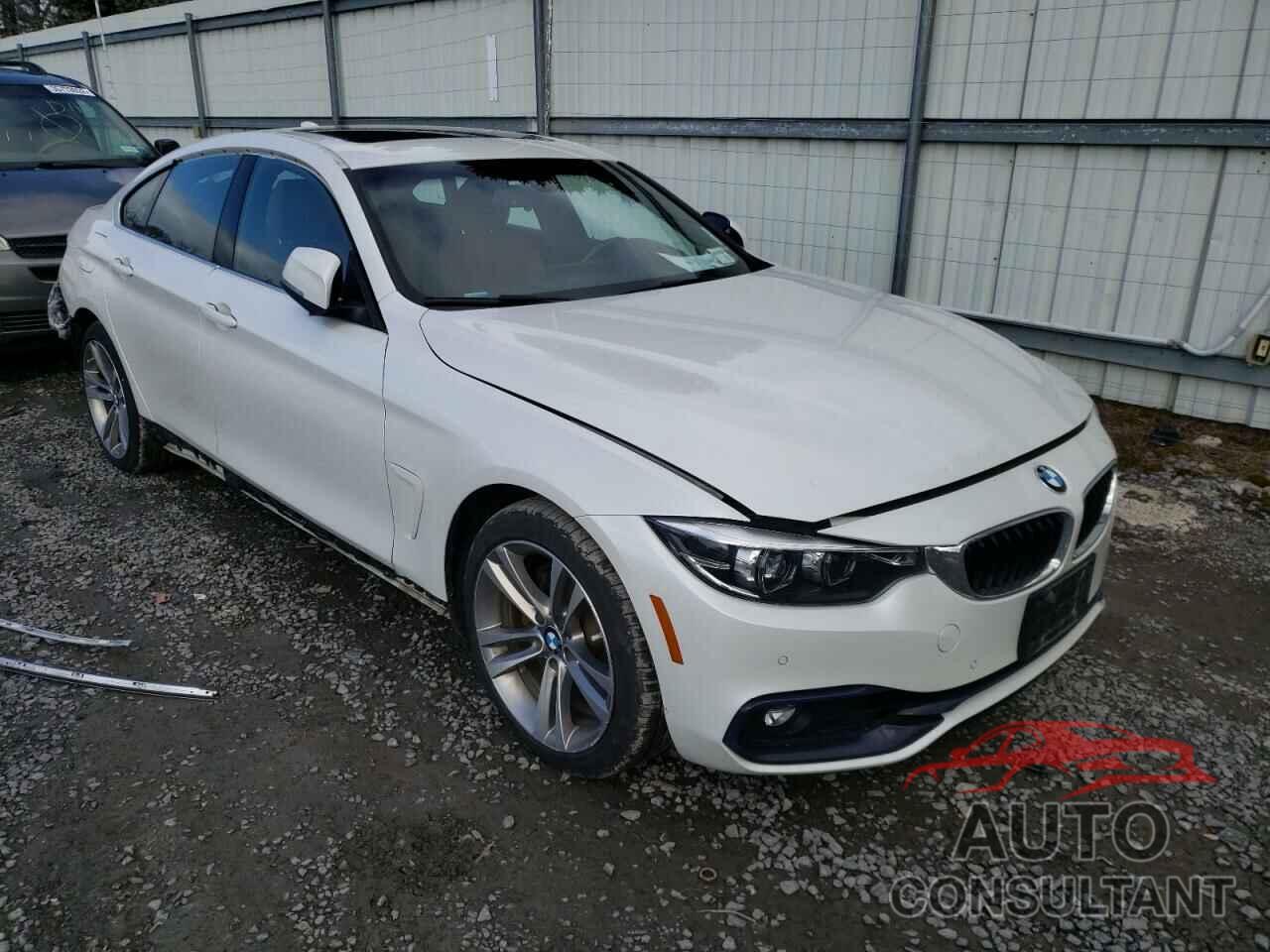 BMW 4 SERIES 2019 - WBA4J3C55KBL07109