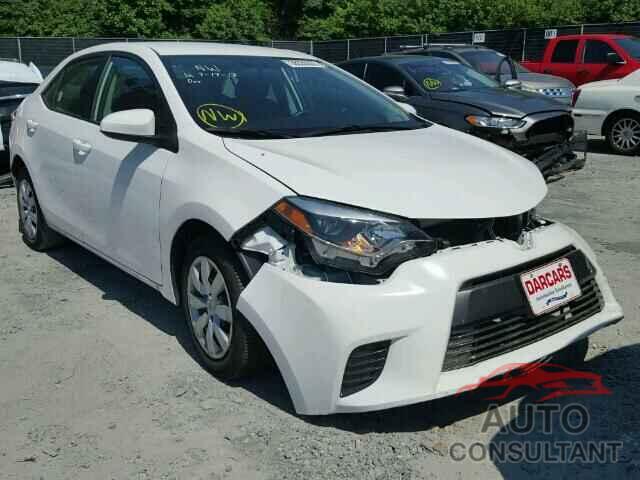 TOYOTA COROLLA 2016 - 2T1BURHE0GC544998
