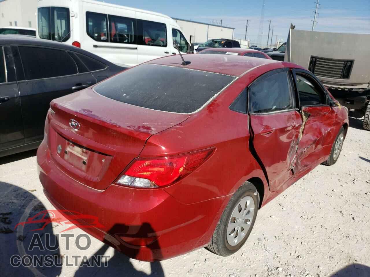 HYUNDAI ACCENT 2017 - KMHCT4AE5HU381933