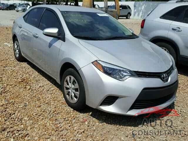 TOYOTA COROLLA 2015 - 2T1BURHE2FC392267