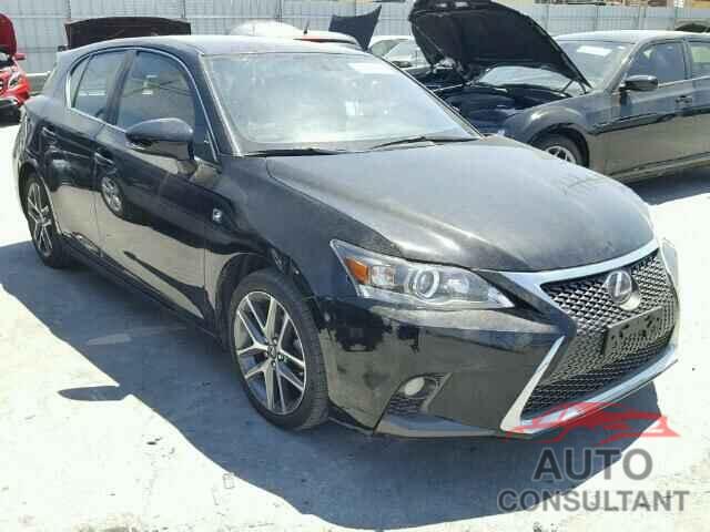 LEXUS CT 200 2016 - JTHKD5BH8G2252945