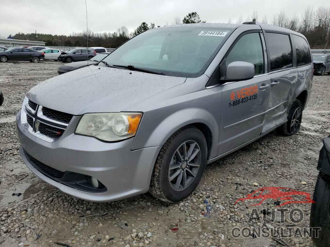 DODGE CARAVAN 2017 - 2C4RDGCG2HR586148