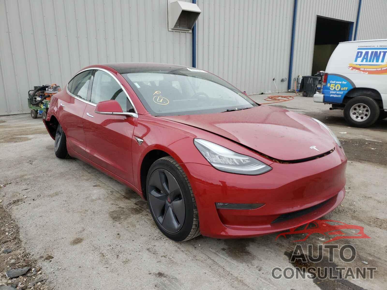 TESLA MODEL 3 2018 - JTMZFREV8GJ100267