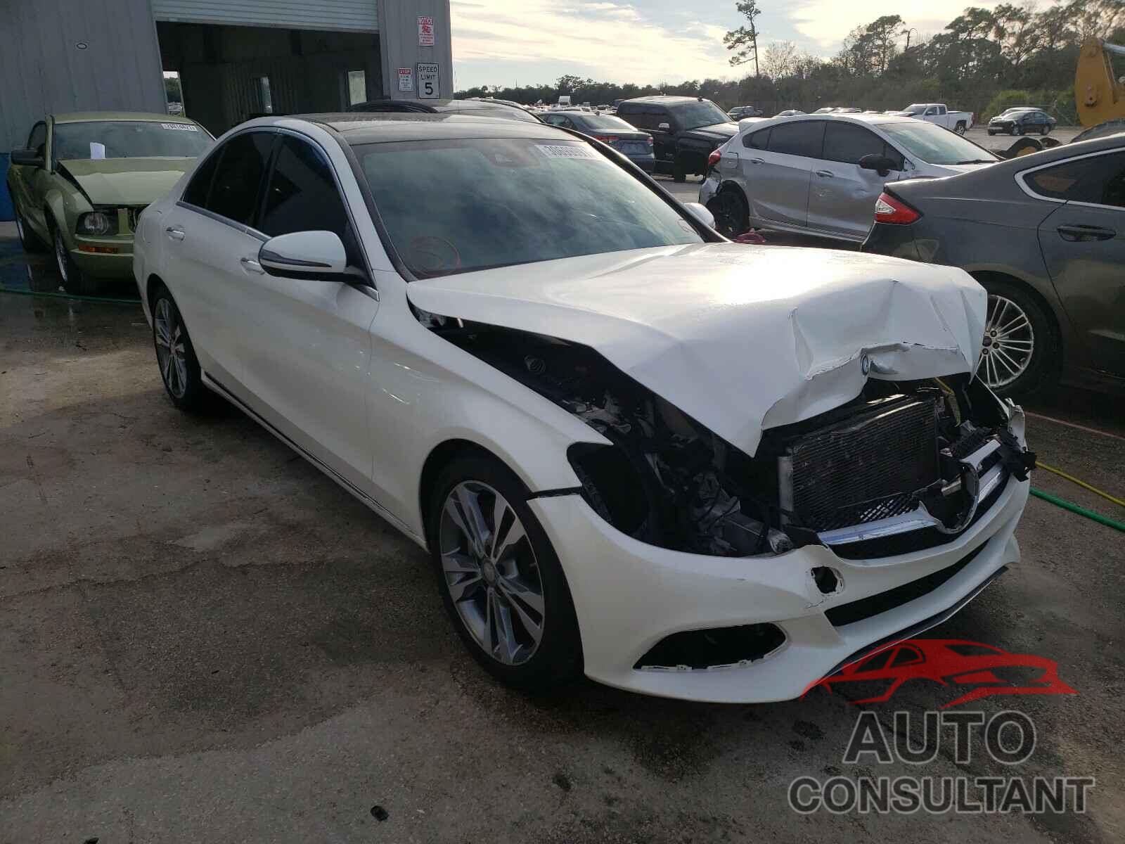 MERCEDES-BENZ C CLASS 2016 - WDDWF4JBXGR153707