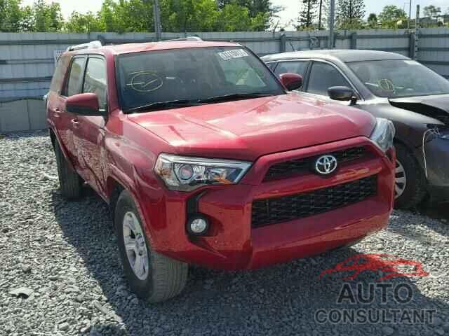 TOYOTA 4RUNNER 2016 - JTEBU5JR0G5317776