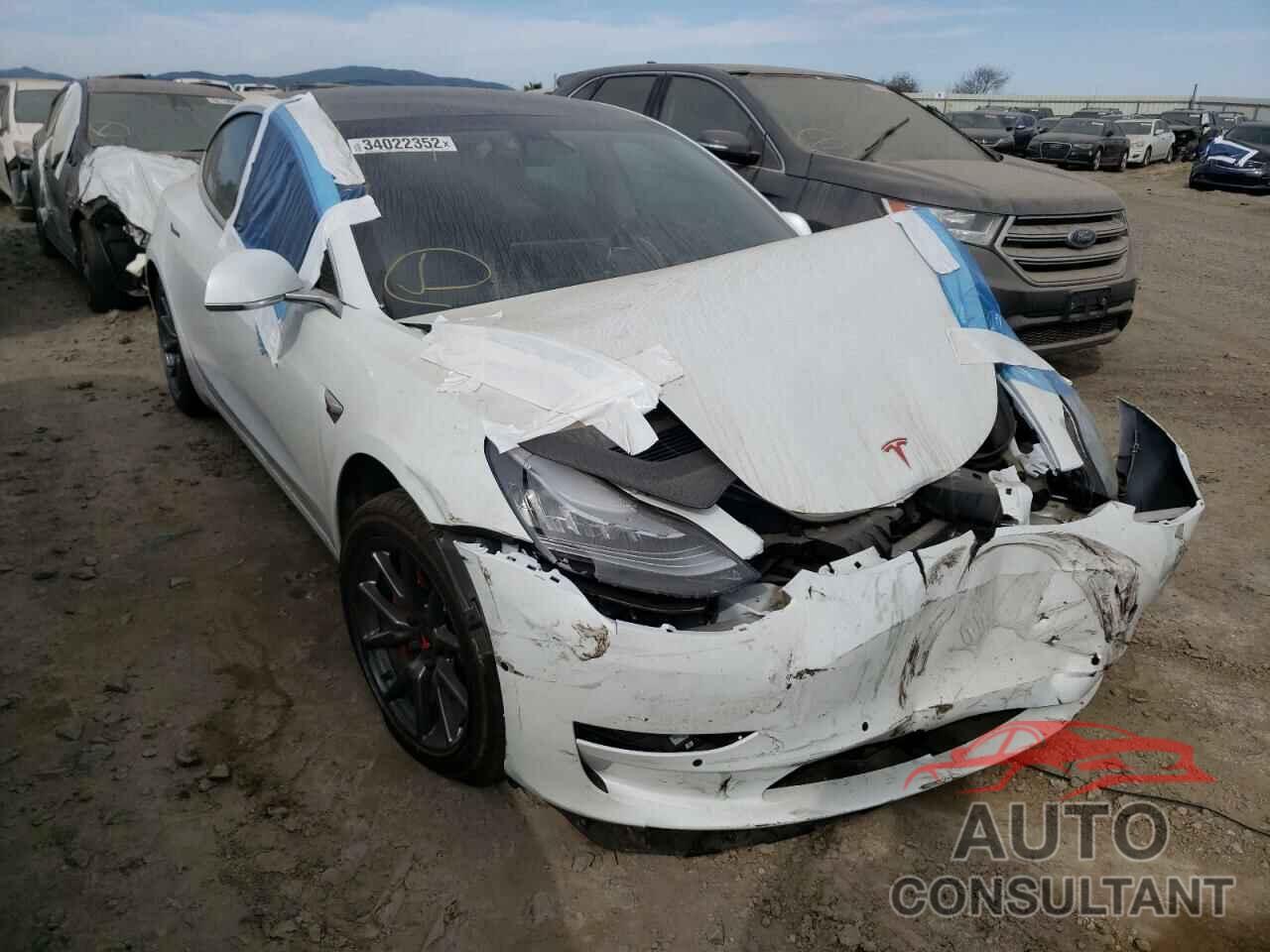 TESLA MODEL 3 2019 - 5YJ3E1EB7KF451333