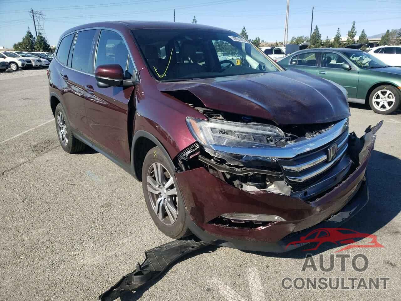 HONDA PILOT 2017 - 5TDJZRFH5JS561157