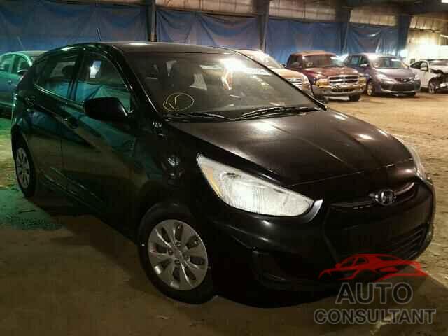 HYUNDAI ACCENT 2016 - KMHCT5AEXGU268807