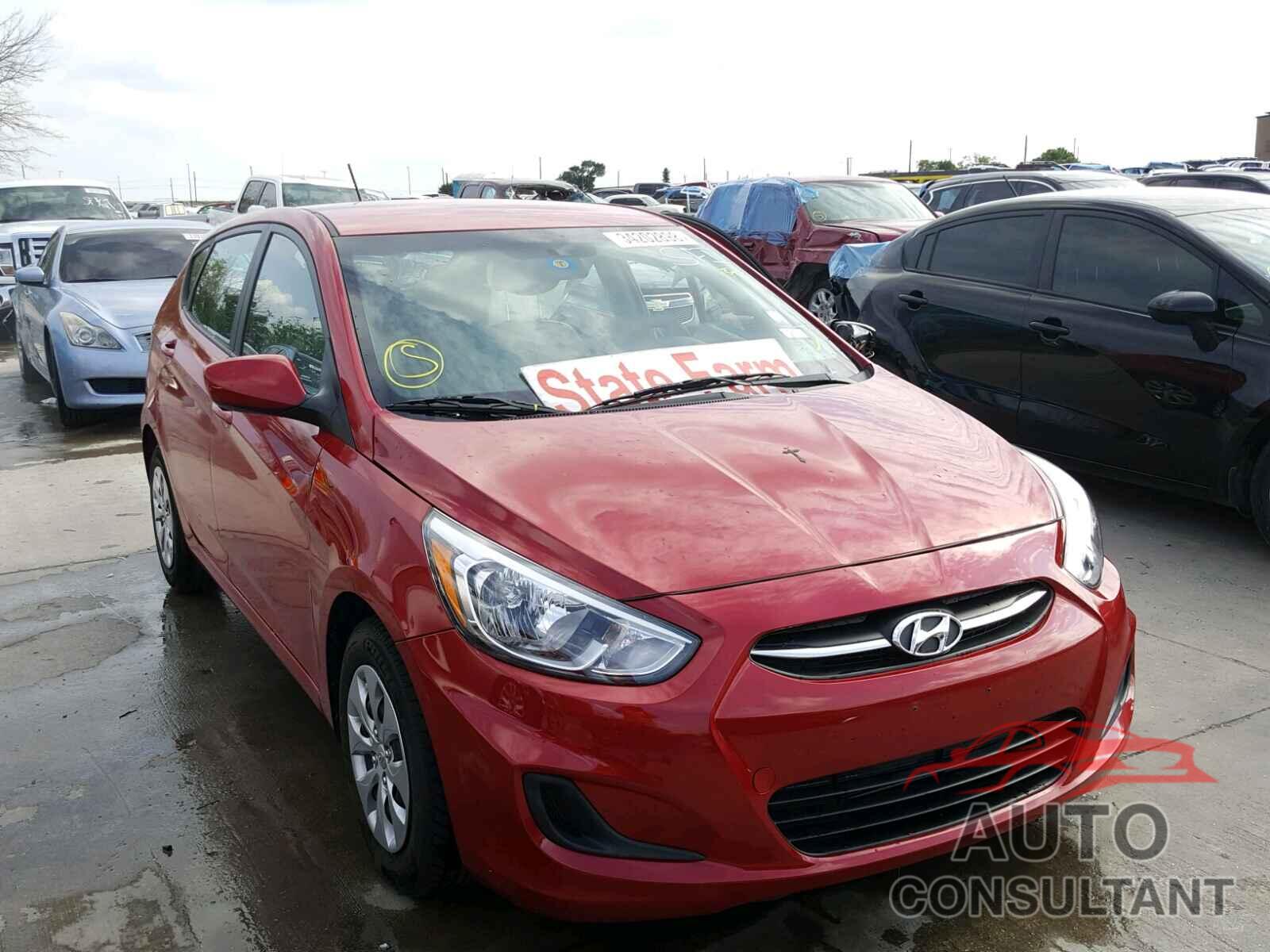 HYUNDAI ACCENT 2016 - KMHCT5AE4GU255163