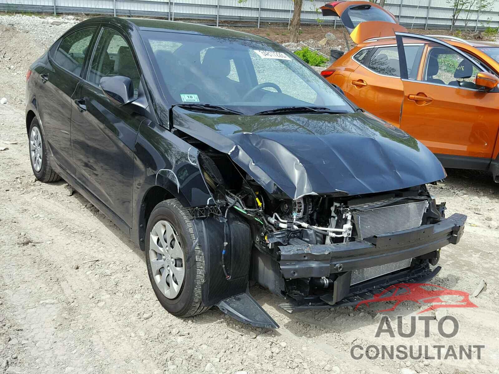 HYUNDAI ACCENT 2017 - KMHCT4AE9HU356503