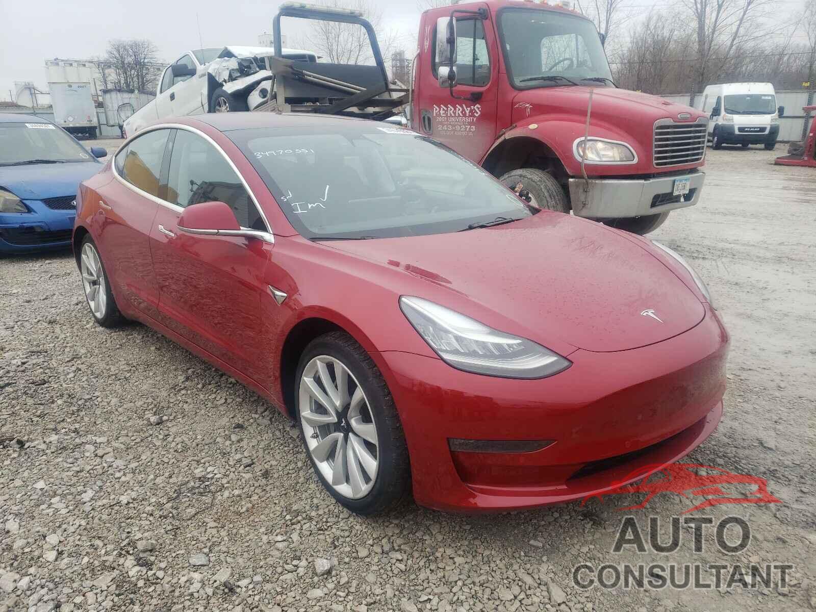 TESLA MODEL 3 2018 - 5YJ3E1EA1JF047952