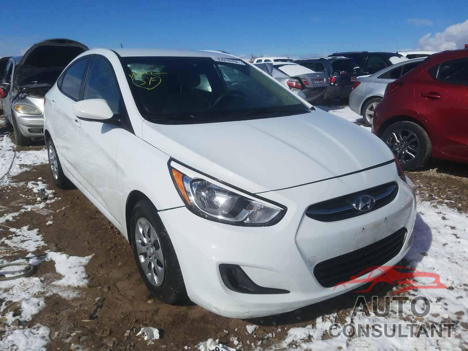 HYUNDAI ACCENT 2017 - KMHCT4AEXHU378459