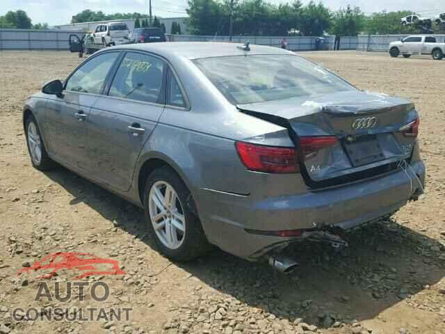 AUDI A4 2017 - WAUANAF45HN036428
