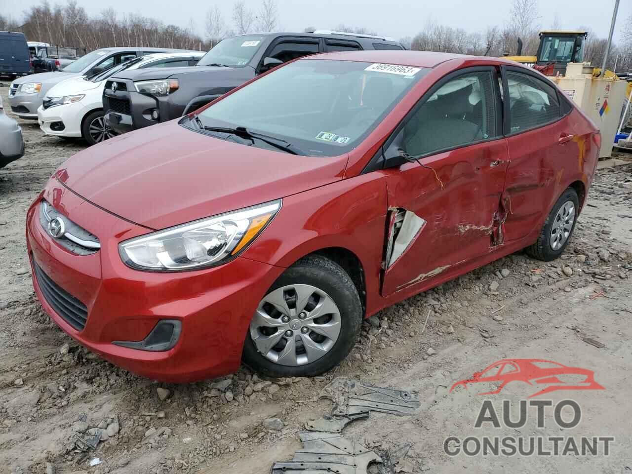 HYUNDAI ACCENT 2017 - KMHCT4AE1HU374929