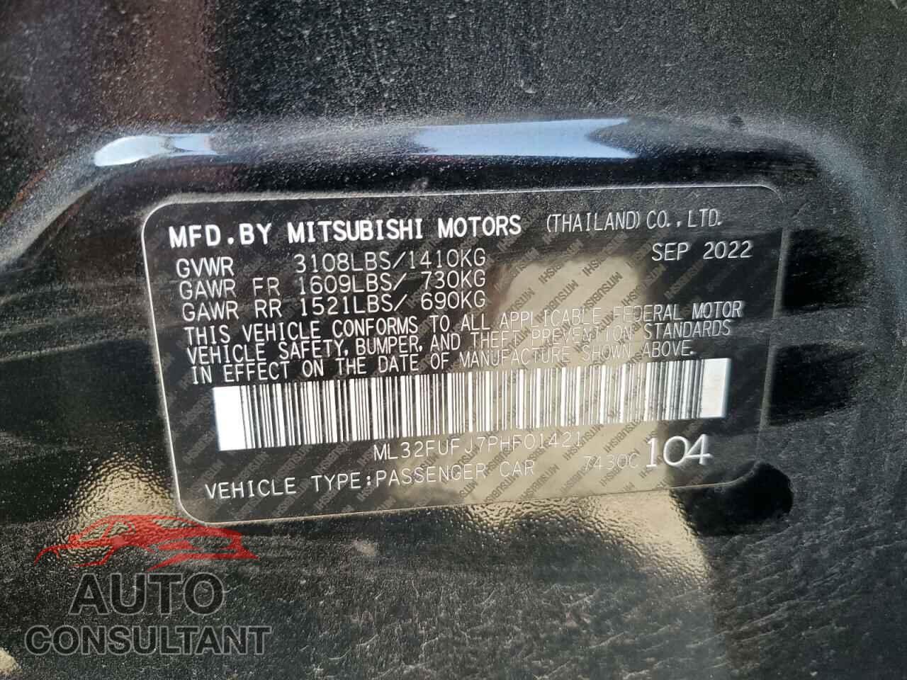 MITSUBISHI MIRAGE 2023 - ML32FUFJ7PHF01421