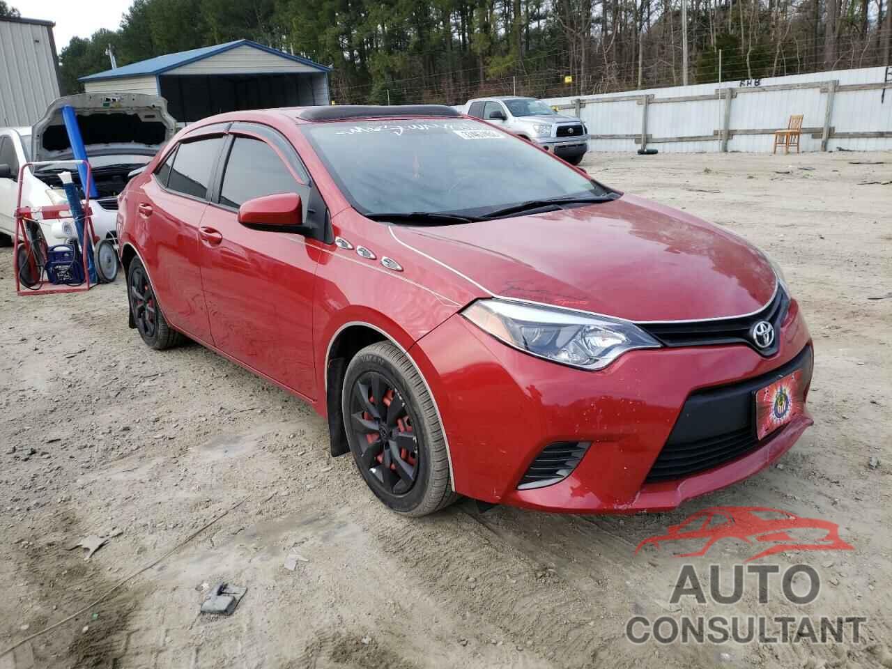 TOYOTA COROLLA 2016 - 2T1BURHE3GC494467