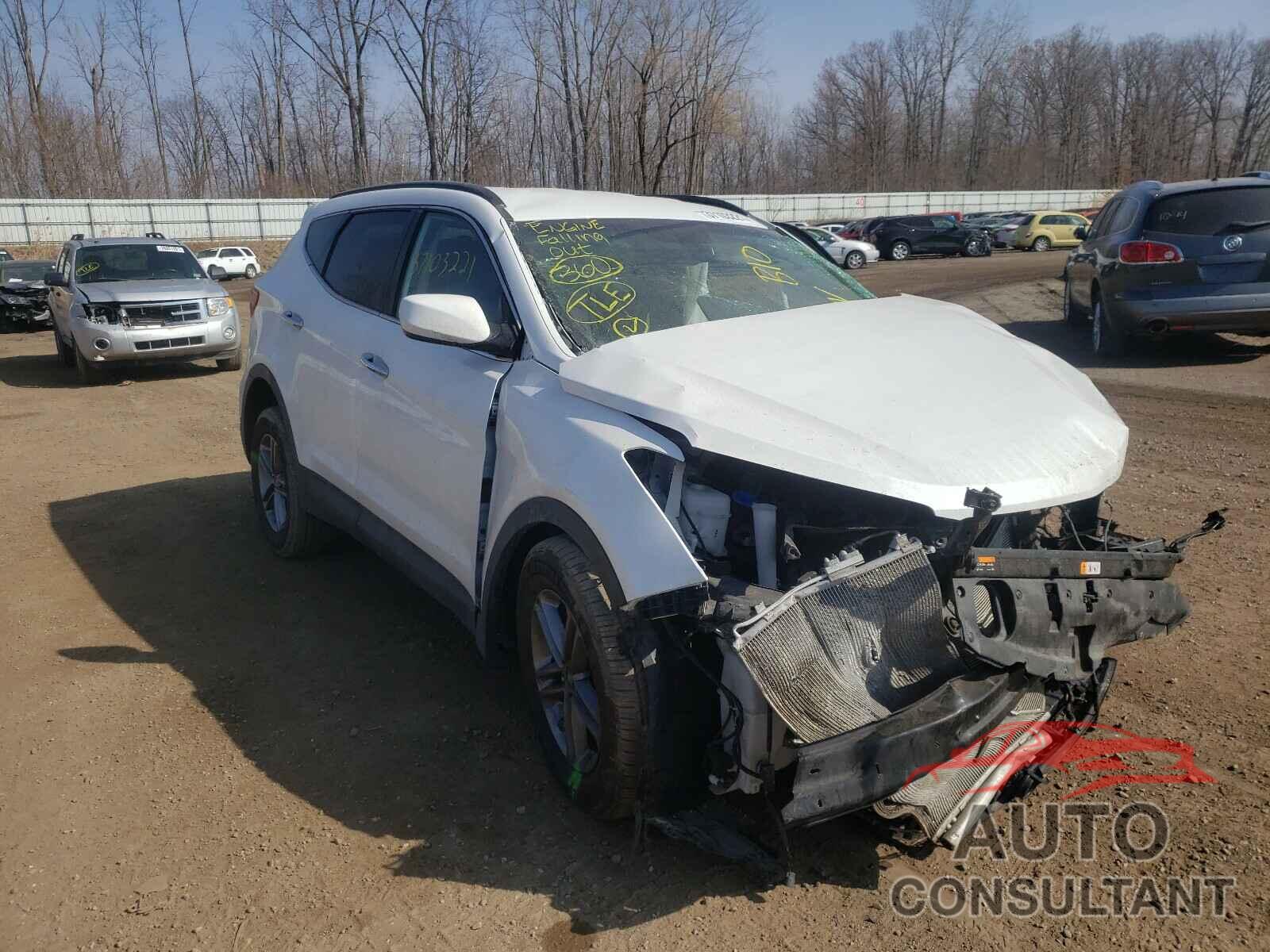 HYUNDAI SANTA FE 2017 - 5XYZUDLB4HG427106