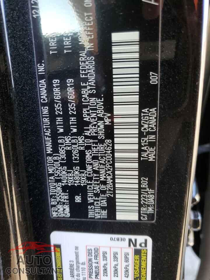 LEXUS RX350 2023 - 2T2BAMCA2PC004628
