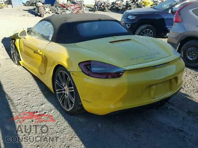 PORSCHE BOXSTER 2015 - WP0CB2A80FS141008