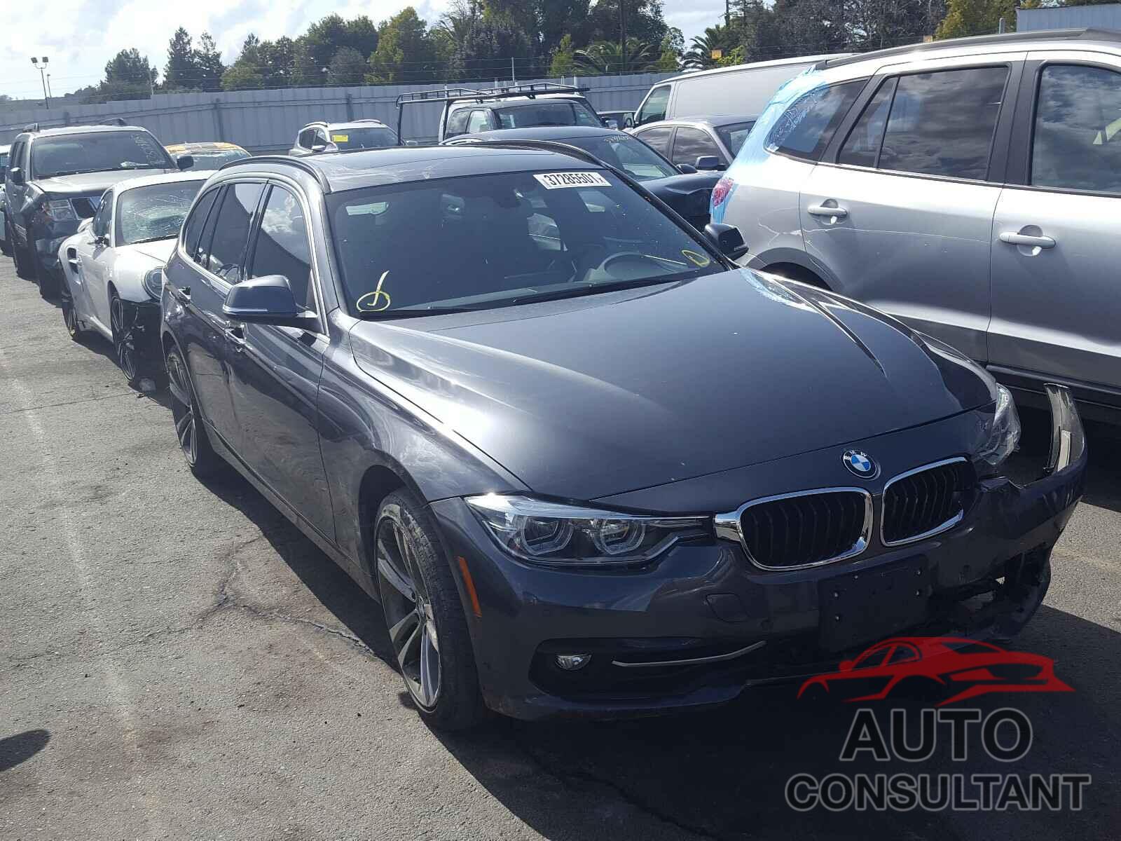 BMW 3 SERIES 2017 - WBA8K3C59HK678944