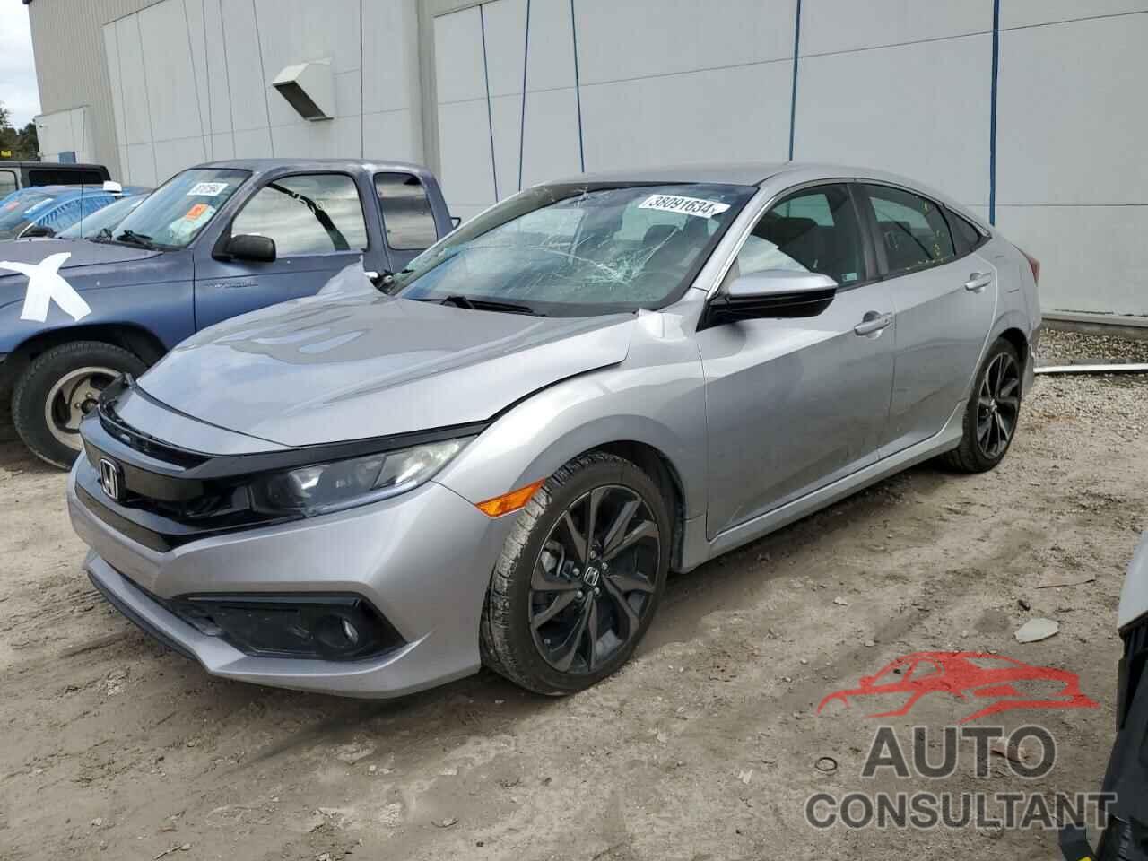 HONDA CIVIC 2019 - 2HGFC2F80KH598598