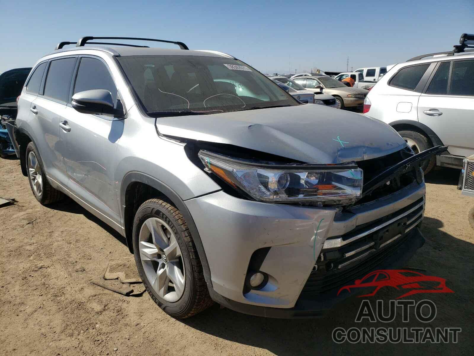 TOYOTA HIGHLANDER 2017 - 5TDDZRFH0HS390390