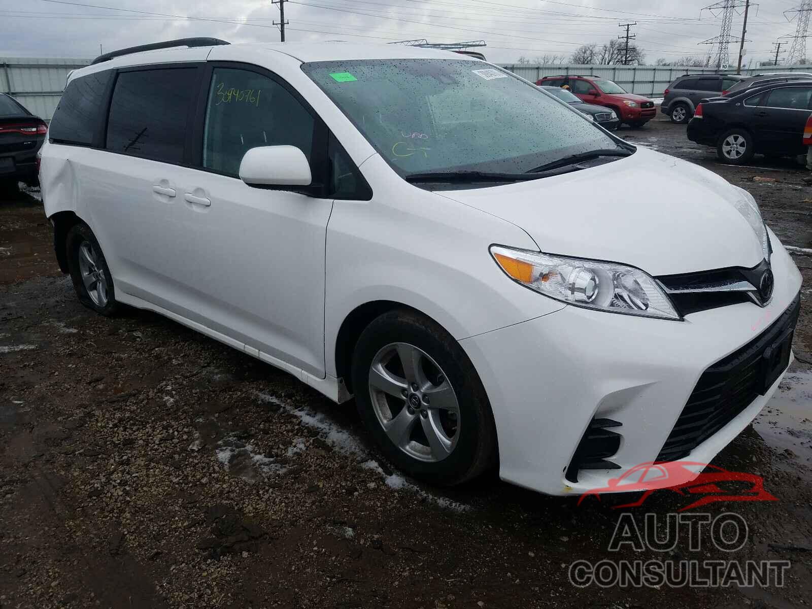 TOYOTA SIENNA 2020 - 5TDKZ3DC5LS025059