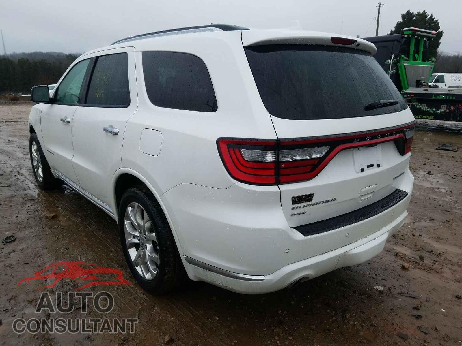 DODGE DURANGO 2017 - 1C4SDJET9HC653202