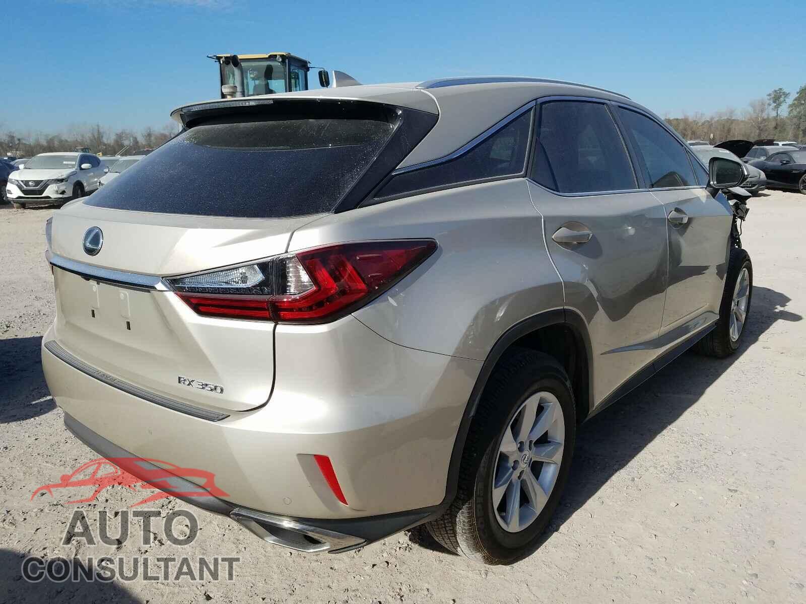 LEXUS RX350 2017 - 2T2ZZMCA4HC044041