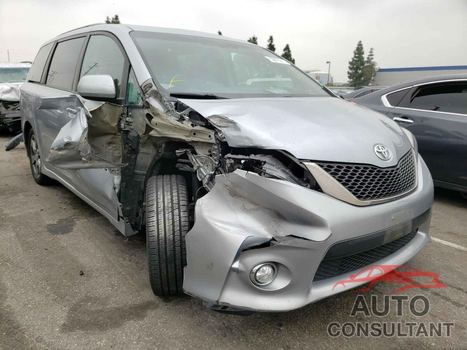 TOYOTA SIENNA 2017 - 5TDXZ3DC2HS801273