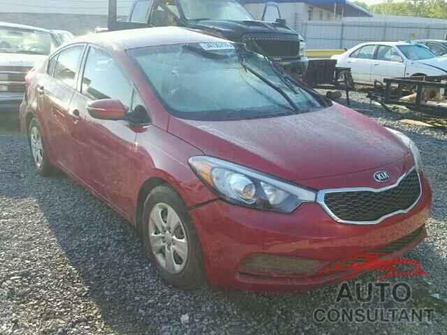 KIA FORTE 2015 - KNAFX4A65F5282497