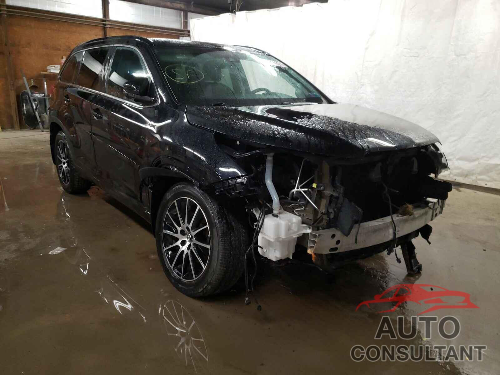 TOYOTA HIGHLANDER 2017 - 5TDJZRFH7HS464763