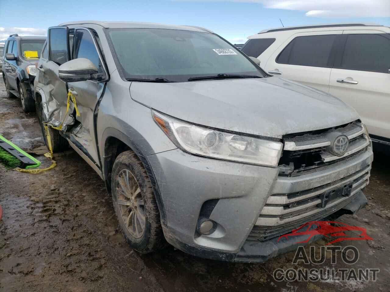 TOYOTA HIGHLANDER 2017 - 5TDJZRFH7HS386212