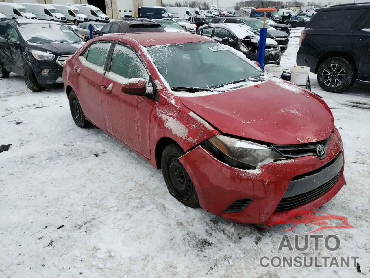 TOYOTA COROLLA 2016 - 2T1BURHE8GC688461