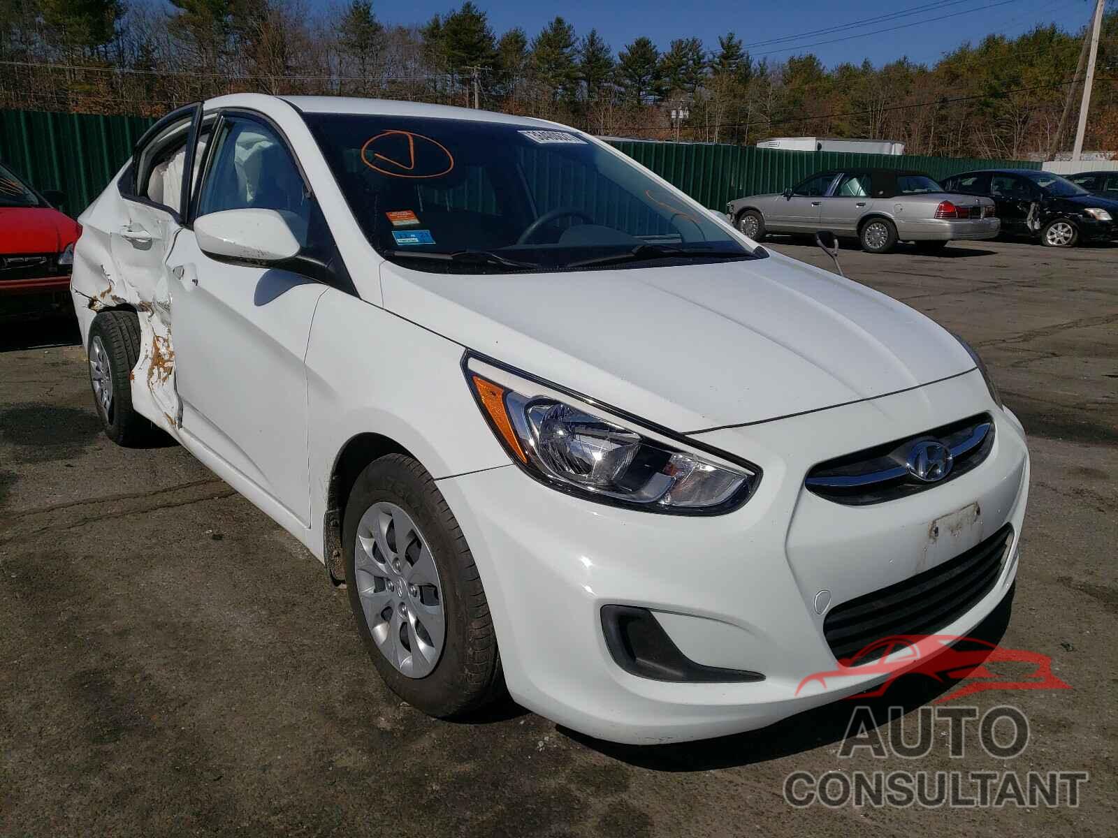 HYUNDAI ACCENT 2017 - KMHCT4AEXHU344439