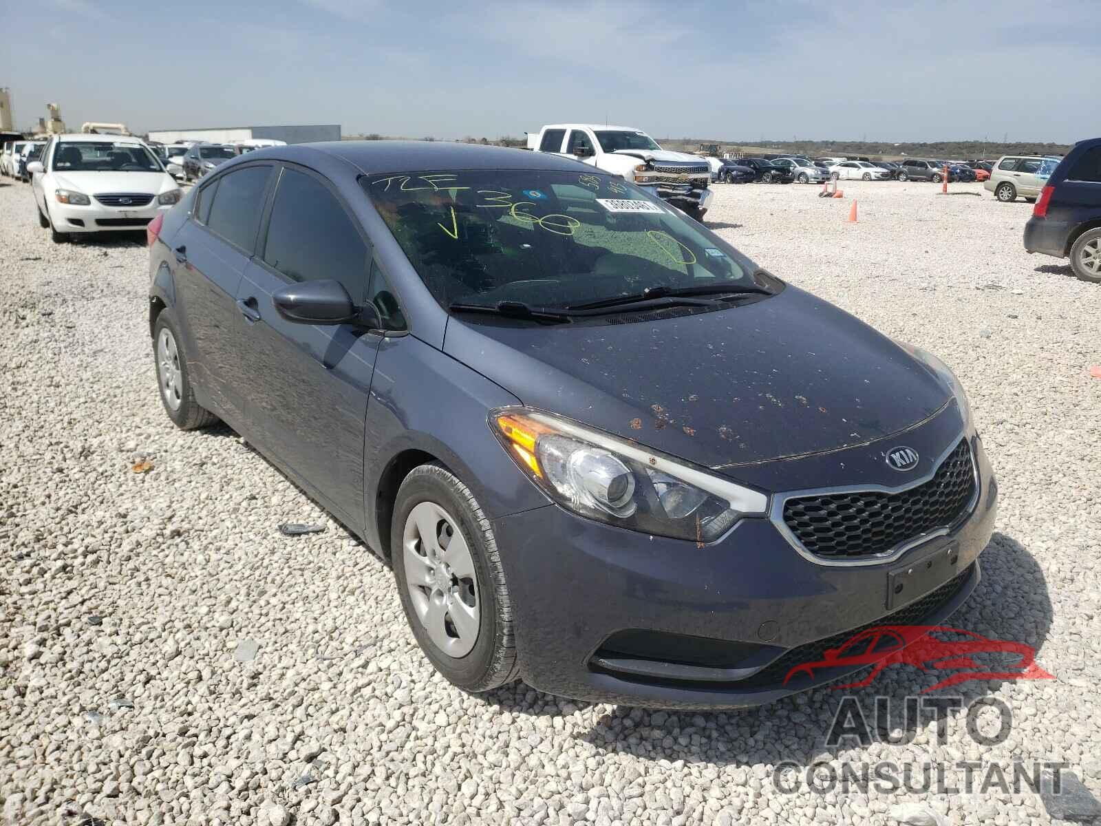 KIA FORTE 2016 - KNAFK4A69G5585413